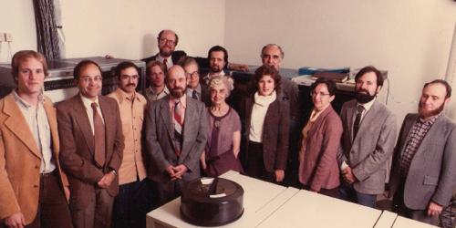 Members of the Brandeis Computer Science Depto Circa 1985 (**) 